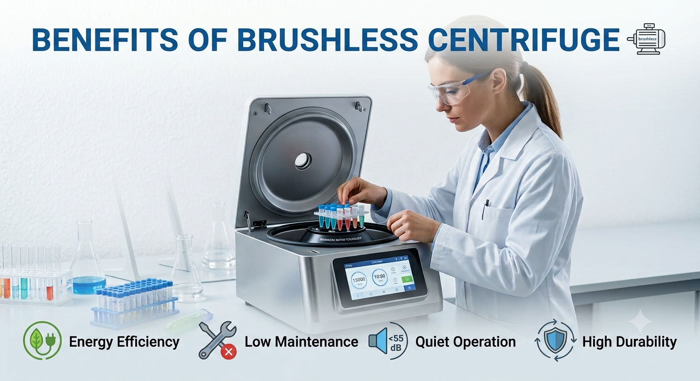 Benefits of Brushless Laboratory Centrifuge: Why Modern Laboratories Prefer Brushless Technology