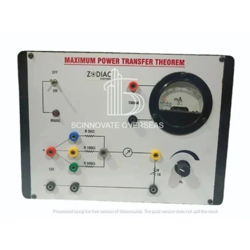 Scinnovate Maximum Power Transfer Theorem Educational Trainer