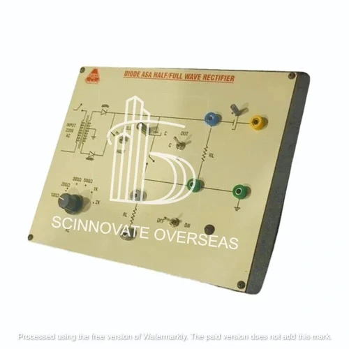 Scinnovate Diode as Half Full Wave Rectifier