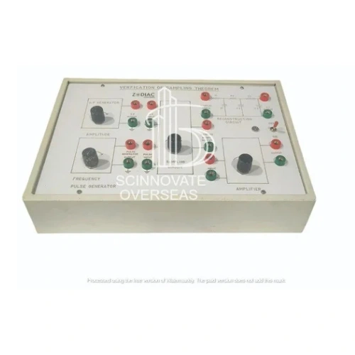 Scinnovate A Verification Sampling Theorem Electronic Lab Trainer For Laboratory