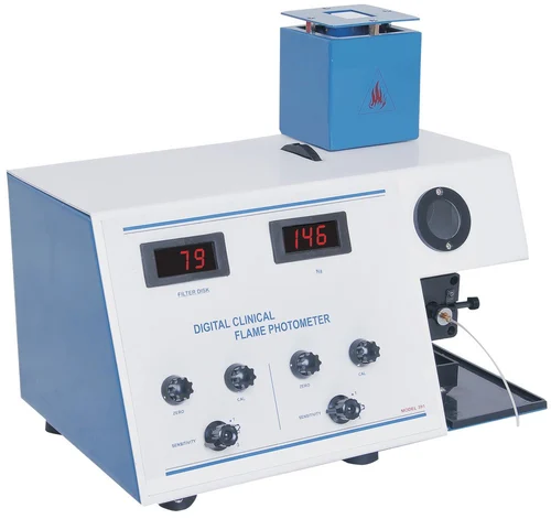 Flame Photometer Digital Dual Display