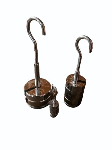 Slotted weights iron brass both
