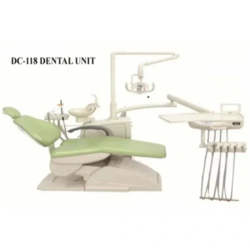 Scinnovate Electrically operated Dental Chair with coloured glass spittoon