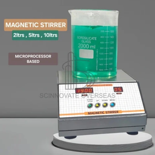 Microprocessor Based Magnetic Stirrer
