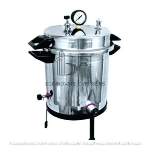 AUTOCLAVE PORTABLE SINGLE WALLED