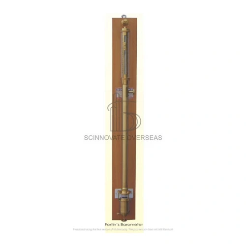 Scinnovate Brass Fortins Barometer Mercury Type