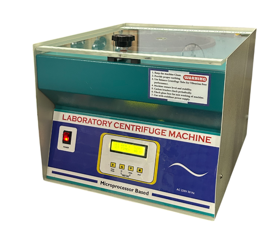 LCD MICROPROCESSOR LABORATORY CENTRIFUGE