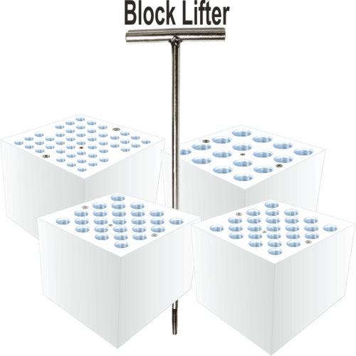 DRY BATH INCUBATOR (Ambient +5°C to 150°C) 4 Blocks (Interchangable)